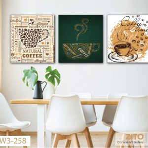 tranh canvas trang trí quán cafe