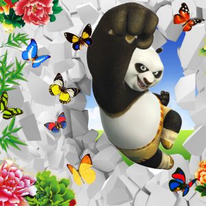 Tranh trang trí kungfu panda