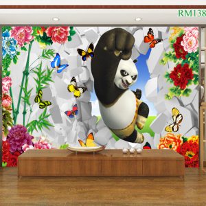 Tranh trang trí kungfu panda